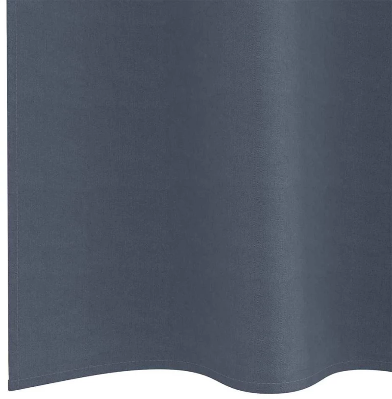 vidaXL Κουρτίνες με κουρτίνες 2 pcs Ανθρακί 245 x 140 εκ. Πολυεστέρας