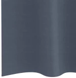 vidaXL Κουρτίνες με κουρτίνες 2 pcs Ανθρακί 245 x 140 εκ. Πολυεστέρας