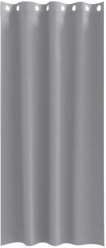 vidaXL Κουρτίνες 2 pcs Ανοιχτό γκρι 245 x 140 εκ. Πολυεστέρας