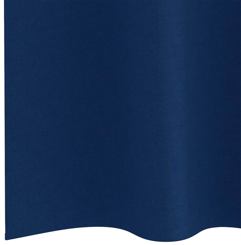 vidaXL Κουρτίνες 2 pcs Σκούρο Μπλε 245 x 140 εκ. Πολυεστέρας