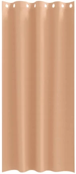 vidaXL Κουρτίνες 2 pcs Ανοιχτό καφέ 245 x 140 εκ. Πολυεστέρας