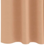 vidaXL Κουρτίνες 2 pcs Ανοιχτό καφέ 260 x 140 εκ. Πολυεστέρας