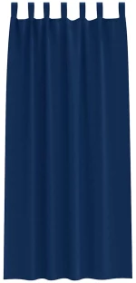 vidaXL Κουρτίνες 2 pcs Σκούρο Μπλε 260 x 140 εκ. Πολυεστέρας