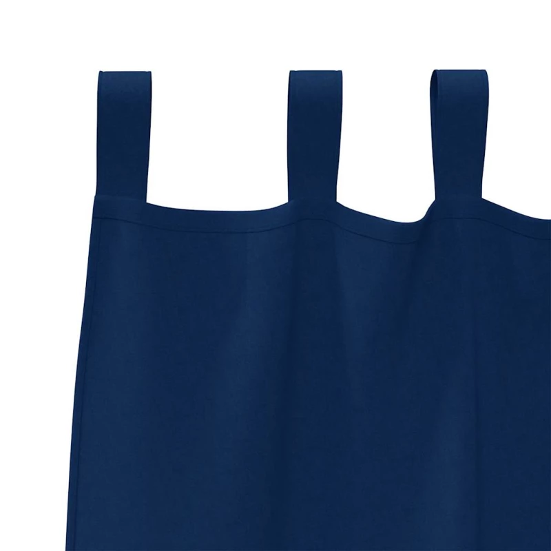 vidaXL Κουρτίνες 2 pcs Σκούρο Μπλε 260 x 140 εκ. Πολυεστέρας