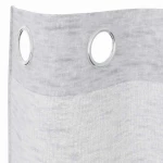 vidaXL Κουρτίνες 2 pcs Ανοιχτό γκρι 140 x 245 εκ. Πολυεστέρας