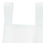 vidaXL Κουρτίνες με κουρτίνες 2 pcs Λευκό 140 x 225 cm Πολυεστέρας