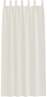 vidaXL Κουρτίνες με κουρτίνες 2 pcs Κρεμ 140 x 225 cm Πολυεστέρας