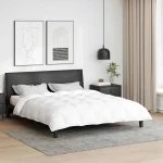 vidaXL Κουβέρτες & Παπλώματα Λευκό 260 x 220 εκ. Πούπουλο