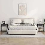 vidaXL Κομοδίνο Γκρι sonoma 38 x 30 x 48 εκ. Επεξεργασμένο ξύλο