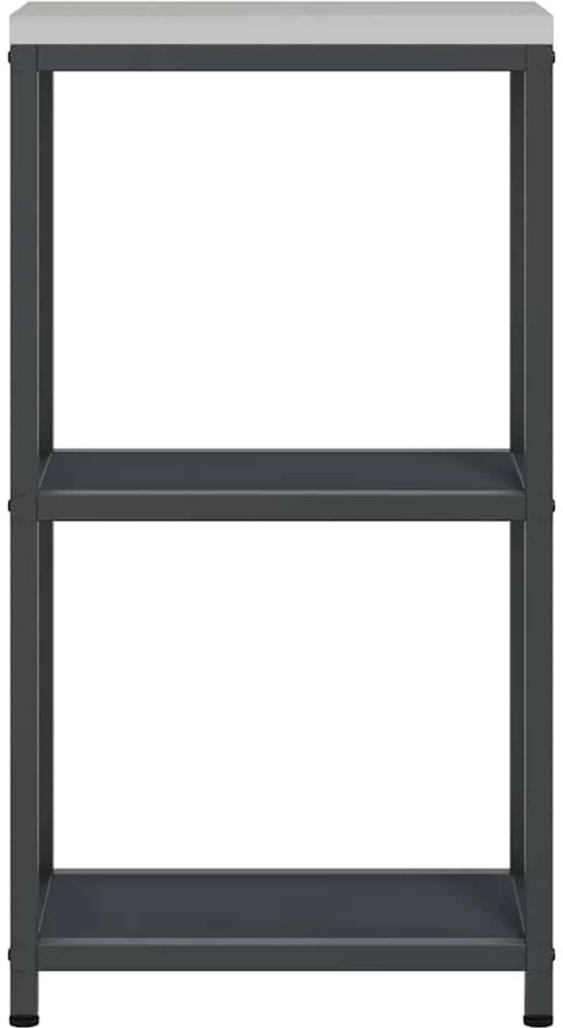 vidaXL Ράφι Αποθήκευσης Κουζίνας Ανθρακί 60 x 50 x 92 εκ. Ατσάλι