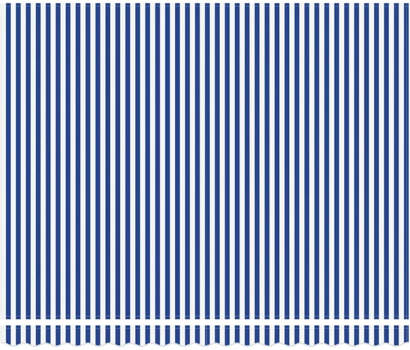 vidaXL Σκηνίτσα Αναδιπλούμενη Μπλε και άσπρο 400x300 εκ.
