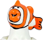 CONDOMERIE - HANDPAINTED NOVELTY CONDOMS FISH ORANGE