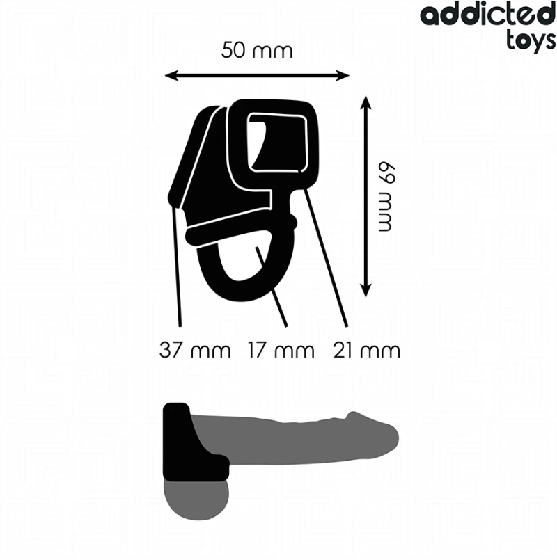 ADDICTED TOYS - PENIS CAGE RING