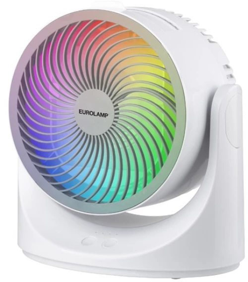 ΕΠΙΤΡΑΠΕΖΙΟ AIR COOLER Φ18,5 10W ΜΕ USB ΚΑΙ RGB ΦΩΣ  300-20548