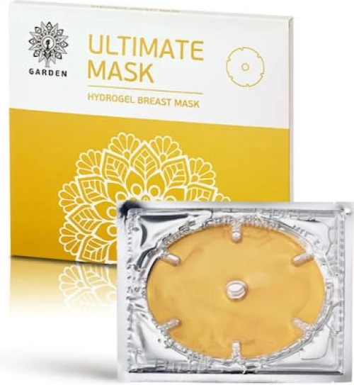 Garden Ultimate Μάσκα Ενυδάτωσης για Στήθος Υδρογέλης με Χρυσό + Κολλαγόνο
