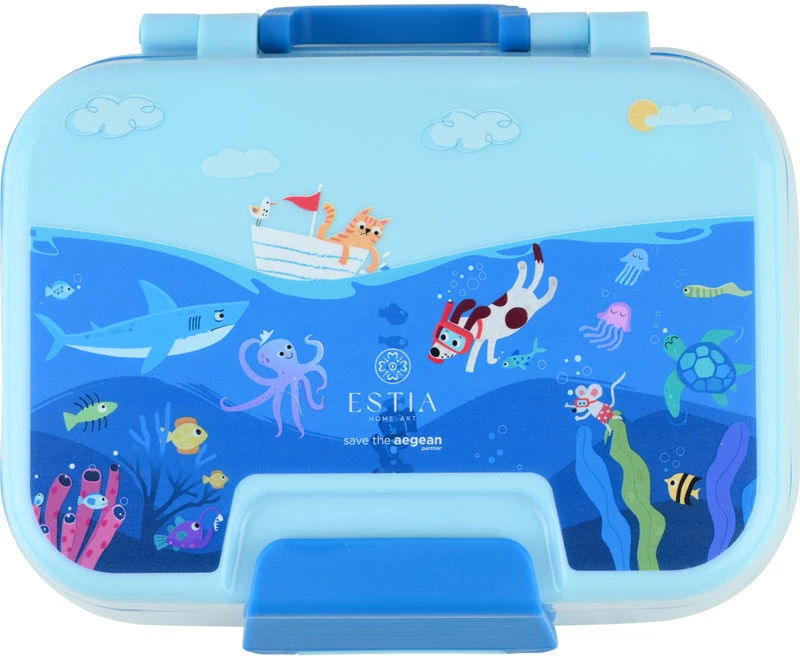 ΠΑΙΔΙΚΟ ΦΑΓΗΤΟΔΟΧΕΙΟ SAVE THE AEGEAN 1030ml 2 ΕΠΙΠΕΔΩΝ OCEAN PLAY 01-33514
