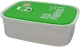 ΦΑΓΗΤΟΔΟΧΕΙΟ INOX ΜΕ ΠΡΑΣΙΝΟ ΠΛΑΣΤΙΚΟ ΚΑΠΑΚΙ 0,35lt  - Ankor 834099