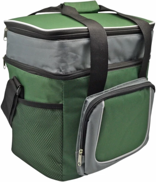 ΙΣΟΘΕΡΜΙΚΗ ΤΣΑΝΤΑ 28lt ΣΚΟΥΡΟ ΠΡΑΣΙΝΟ-ΓΚΡΙ  - Ankor 844814