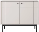 Μπουφές Japandi Λευκό Kazmir 103x83x39cm