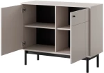 Μπουφές Japandi Λευκό Kazmir 103x83x39cm