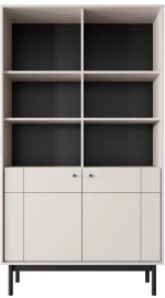 Στήλη Japandi Λευκό Kazmir103x184x39cm