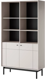 Στήλη Japandi Λευκό Kazmir103x184x39cm