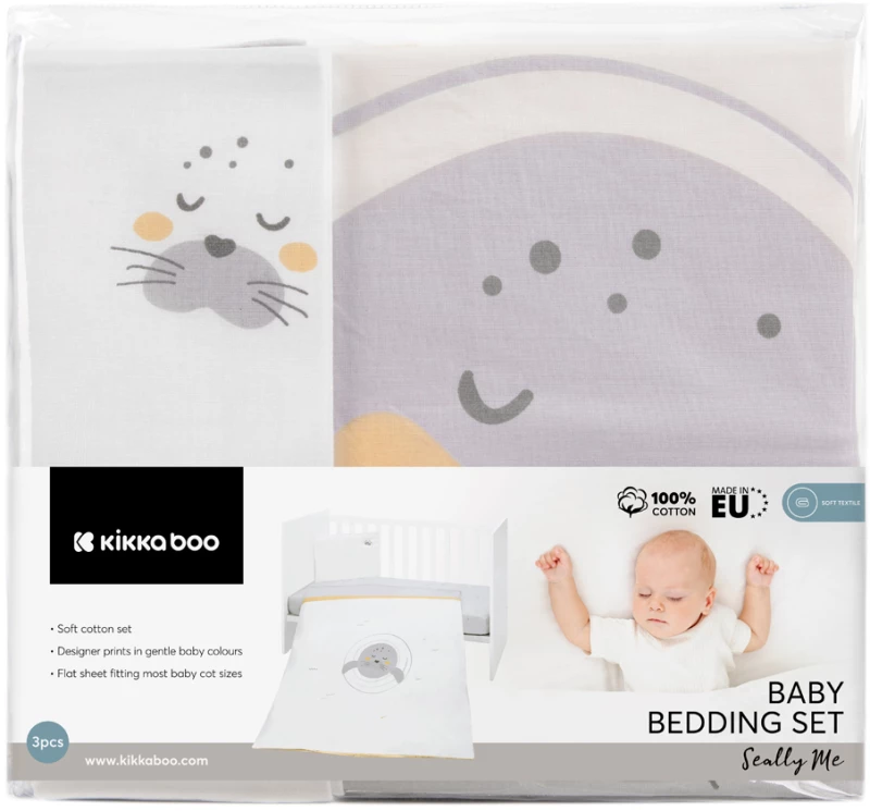 Kikka Boo Σετ κούνιας  3 τεμ Seally Me 41101030183