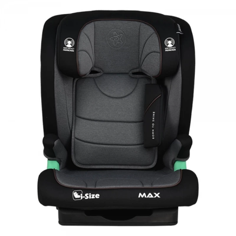 Bebe stars Κάθισμα Αυτοκινήτου Max Isofix i-Size  100-150cm Grey 936-186