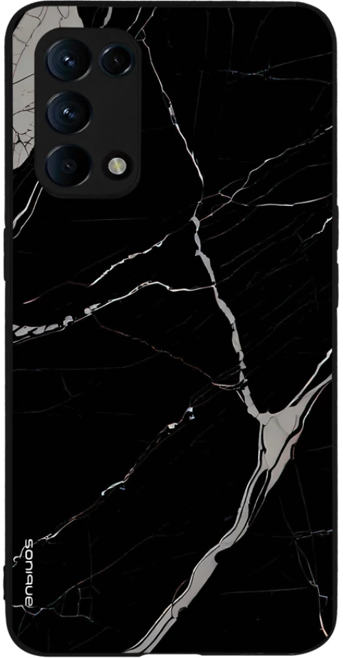 Θήκη Sonique Marble Series για Oppo Find X3 Lite 5G Μαύρο