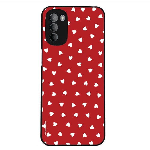 Θήκη Sonique Heart Series για Motorola Moto G31 4G / Moto G41 4G Κόκκινο
