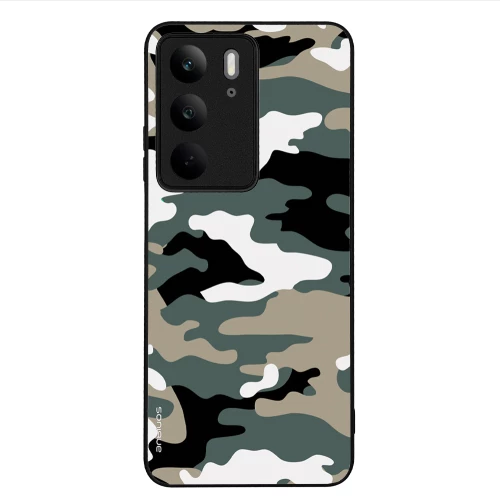 Θήκη Sonique Camouflage Army Series για Realme C75 4G Χακί