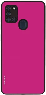 Θήκη Sonique ColorBloc Series για Samsung Galaxy A21s Ματζέντα