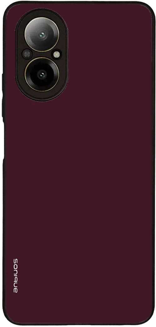 Θήκη Sonique ColorBloc Series για Realme C67 4G Μπορντώ