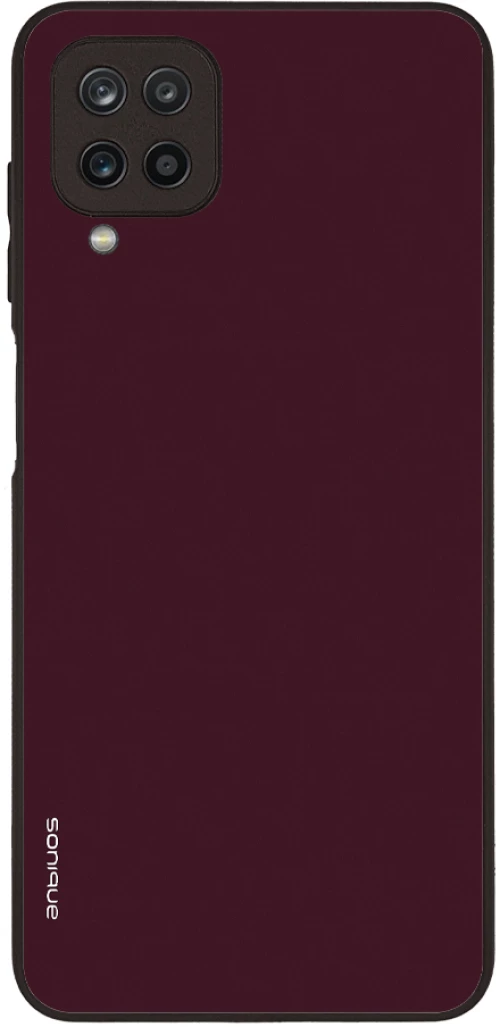 Θήκη Sonique ColorBloc Series για Samsung Galaxy A12 Μπορντώ