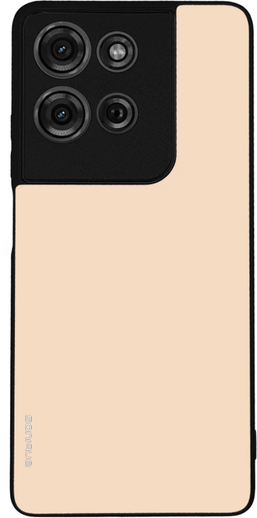 Θήκη Sonique ColorBloc Series για Motorola Moto G75 5G Μπεζ