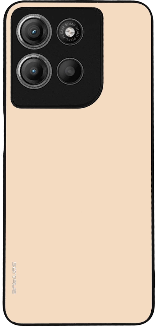 Θήκη Sonique ColorBloc Series για Motorola Moto G15 4G / Moto G15 Power Μπεζ