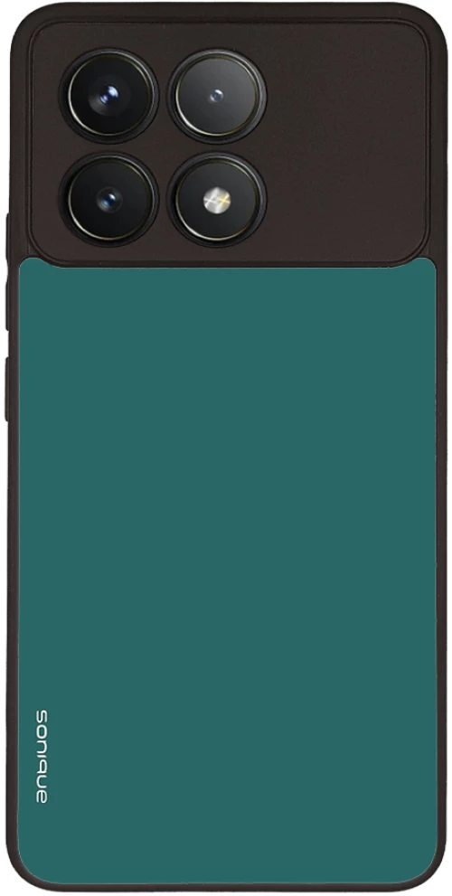 Θήκη Sonique ColorBloc Series για Xiaomi Poco F6 Pro 5G Πετρόλ