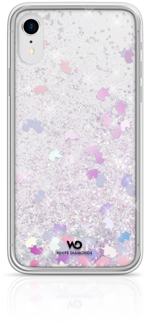 Hama white diamonds sparkle case iphone xr unicorns