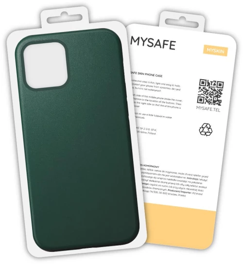 Mysafe case skin iphone 12 pro max green box
