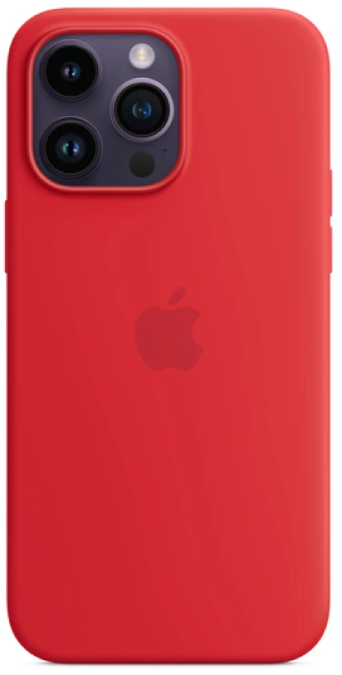 Apple silicone case mptr3zm/a iphone 14 pro max red without packaging