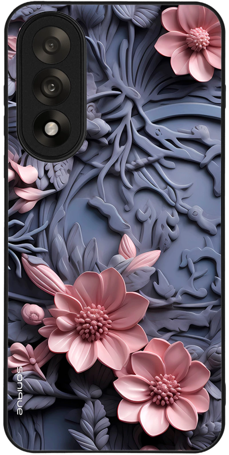 Θήκη Sonique 3D Flower Series για OnePlus Nord 5 5G Ροζ 02