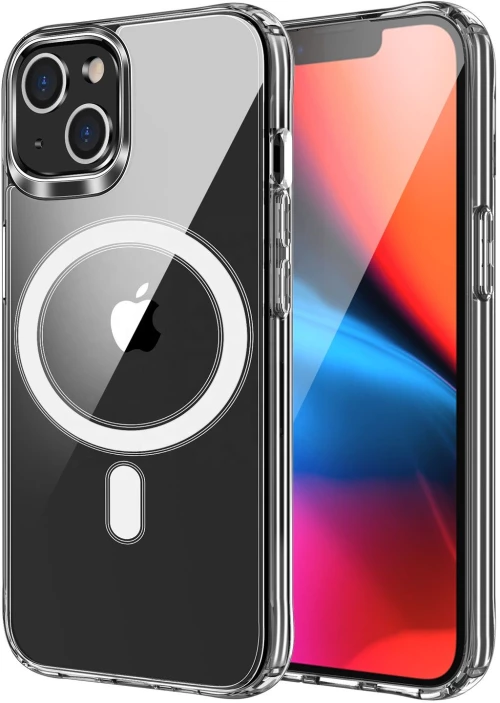 Clear Mag Cover (Mid) Case Compatible With Magsafe For Samsung S25 Plus Transparent