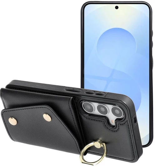 Wallet Case Wonder For Samsung A55 5G Black