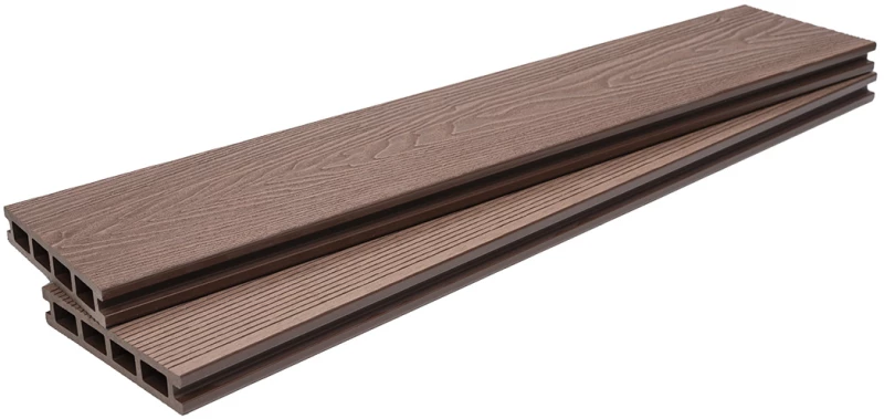 DECK-WPC ΔΑΠΕΔΟΥ ΝΕΑΣ ΓΕΝΙΑΣ 25/146mm L.BROWN 8040 NewPlan / τιμή ανά τ.μ.