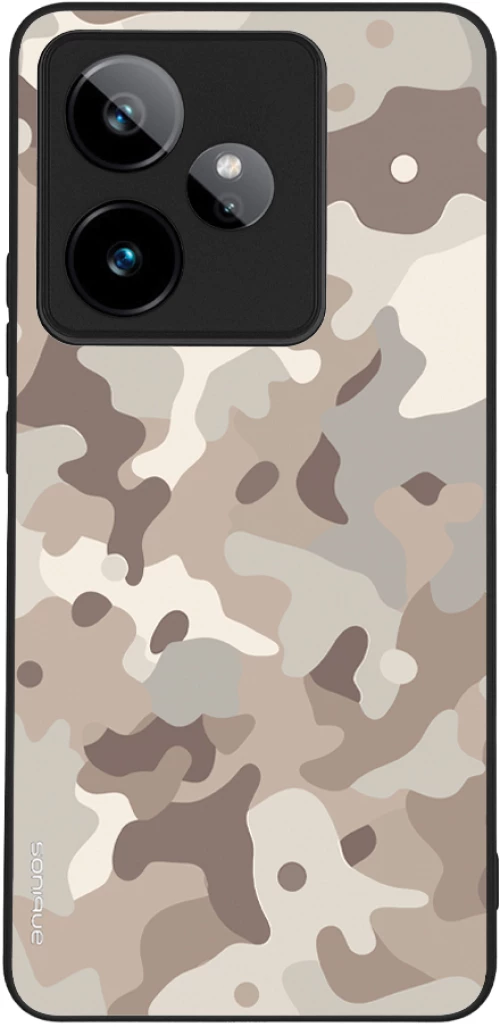 Θήκη Sonique Camouflage Army Series για Realme GT 7 5G / Realme GT 7T 5G Μπεζ