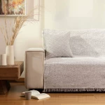 Ριχτάρι Βαμβακερό Τετραθέσιο Forest Borea Home Textiles - Μπλε
