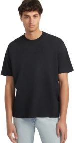Guess ανδρικό βαμβακερό t-shirt oversized fit μαύρο M4YI44K8FQ4-JBLK