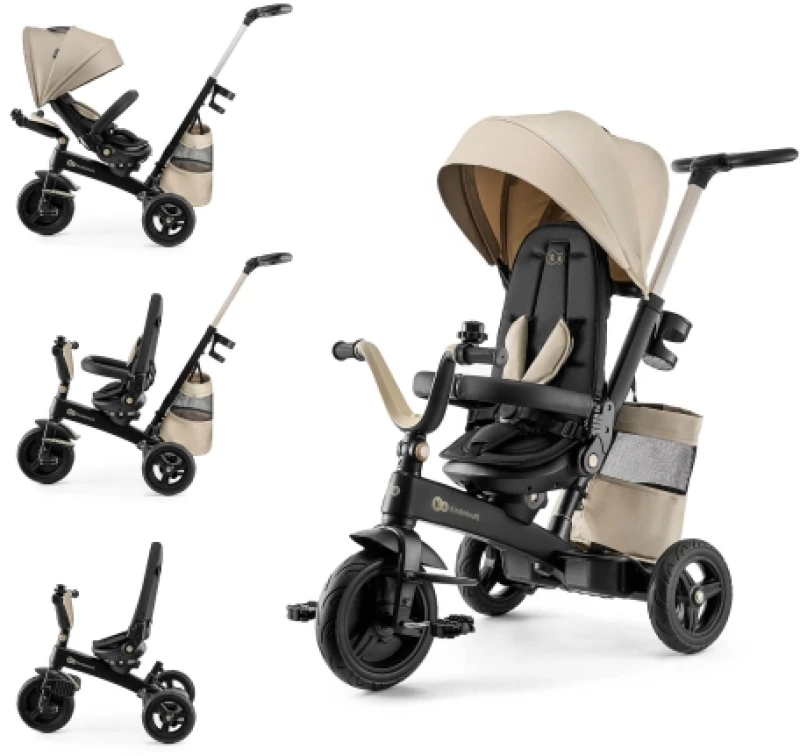 Τρίκυκλο Ποδήλατο Kinderkraft Easytwist Beige KREASY00BEG0000