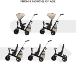 Τρίκυκλο Ποδήλατο Kinderkraft Easytwist Beige KREASY00BEG0000