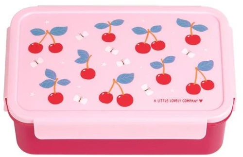 A Little Lovely Company Δοχείο Φαγητού 1.2L 22x7x14.5cm Cherries BBCHPI78